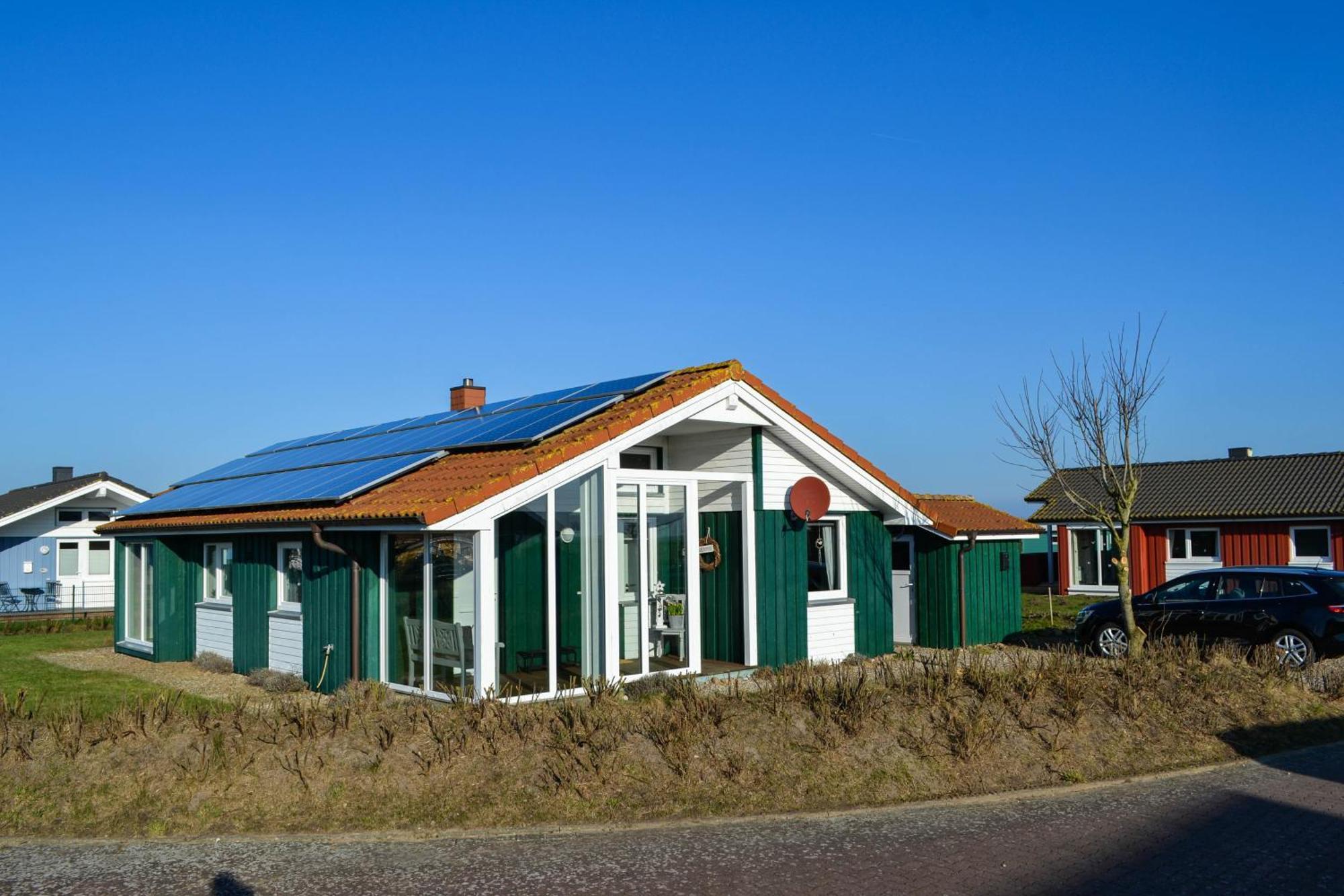 Ferienhaus "Deichglueck" Direkt An Der Nordsee Wesselburenerkoog Eksteriør bilde